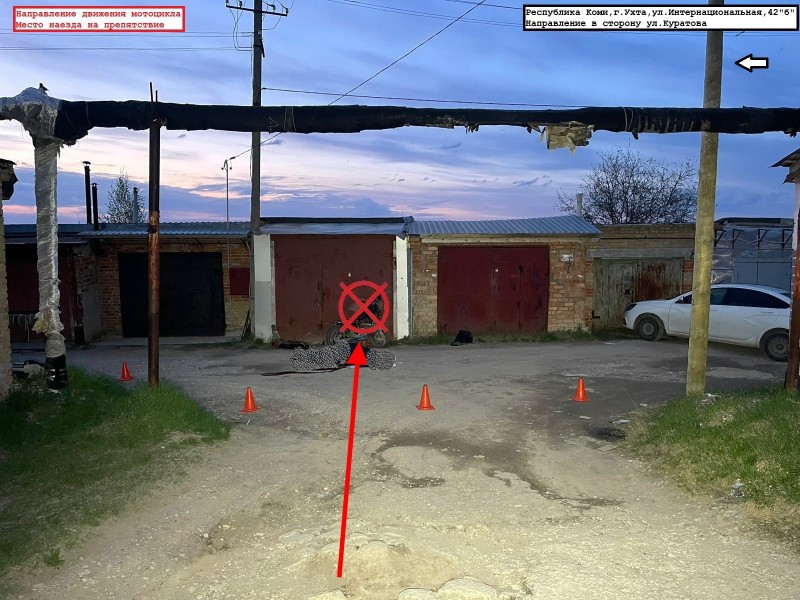 В Ухте подросток впервые сел за руль мотоцикла и разбился насмерть