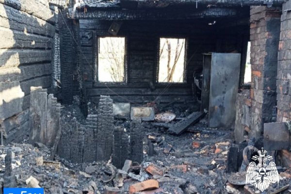 В усть-вымской деревне Гам на пожаре погиб человек