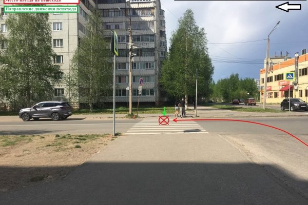 В Эжве водитель за рулем Cherry Tiggo не заметил пешехода на зебре