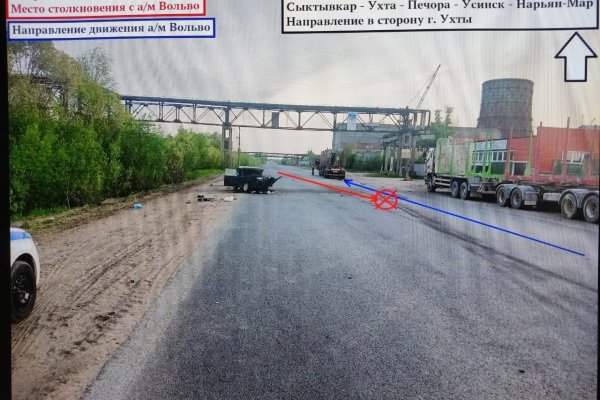 В Сыктывкаре неопытный водитель на 