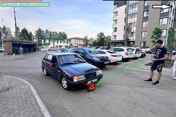 В Сыктывкаре ребенок-велосипедист пострадал во дворе дома