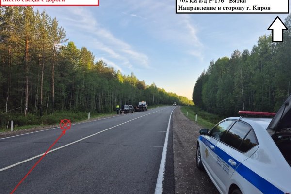 В Сысольском районе мужчина за рулем Lada Granta отправил машину в кювет