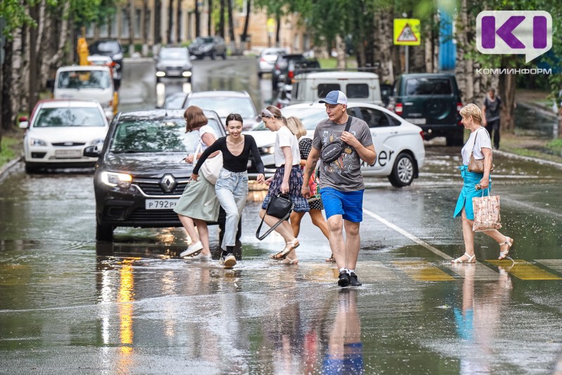 Погода в Коми 8 июня: дожди и грозы