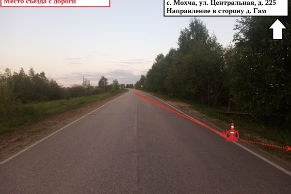 В Ижемском районе Коми несовершеннолетний водитель мопеда улетел в кювет