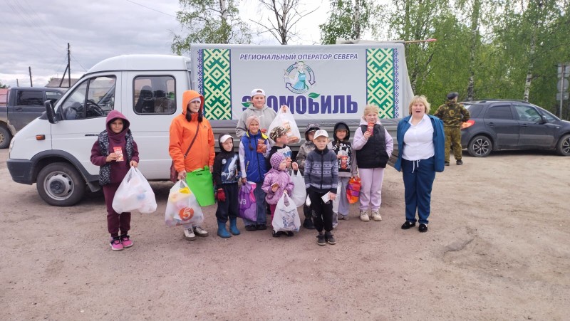 Региональный оператор Севера провел эковыходные сразу в двух районах Коми

