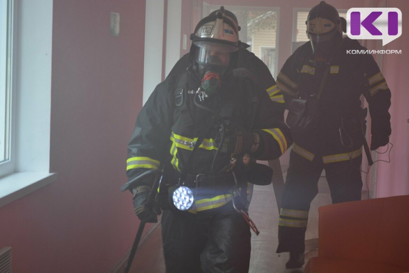 Пожарные потушили "Барские задворки" в Эжве