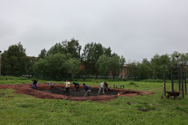 В Инте на школьной площадке круглосуточно смогут заниматься все любители спорта