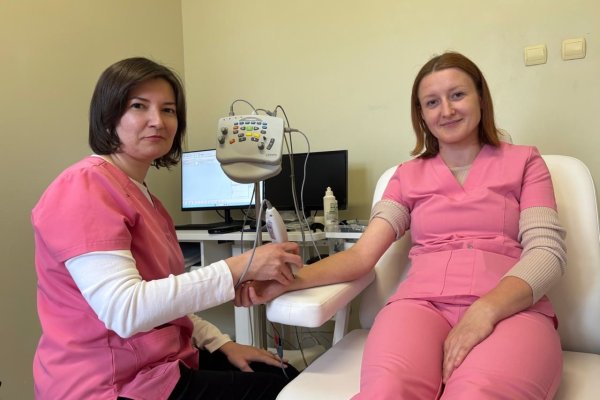 В Усинской ЦРБ установлен современный электронейромиограф для диагностики заболеваний нервной системы

