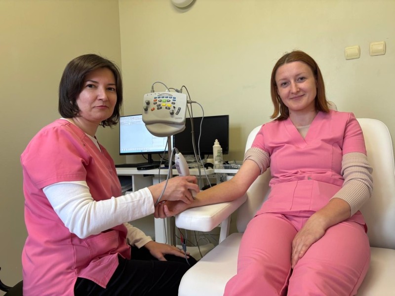 В Усинской ЦРБ установлен современный электронейромиограф для диагностики заболеваний нервной системы

