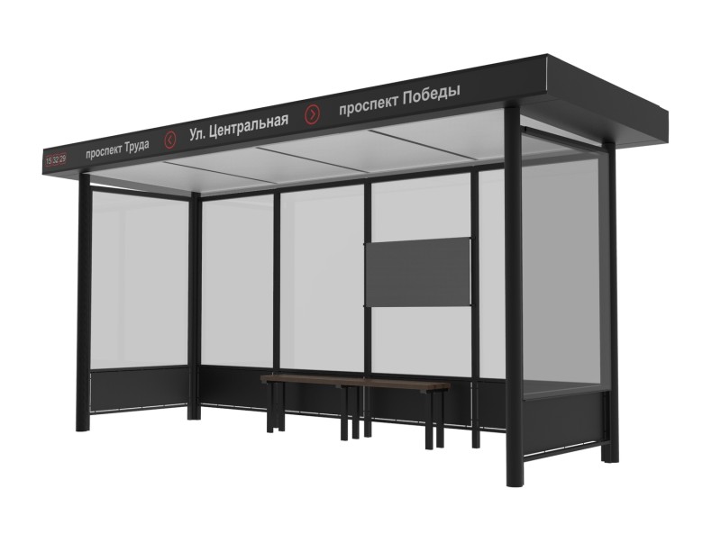 В Сыктывкаре на Октябрьском проспекте, ул.Маркова и ул.Колхозной появятся четыре остановочных комплекса