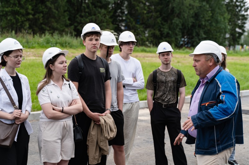 Показали на практике: студенты Ухтинского госуниверситета побывали в гостях у сыктывкарского застройщика "СКАТ"