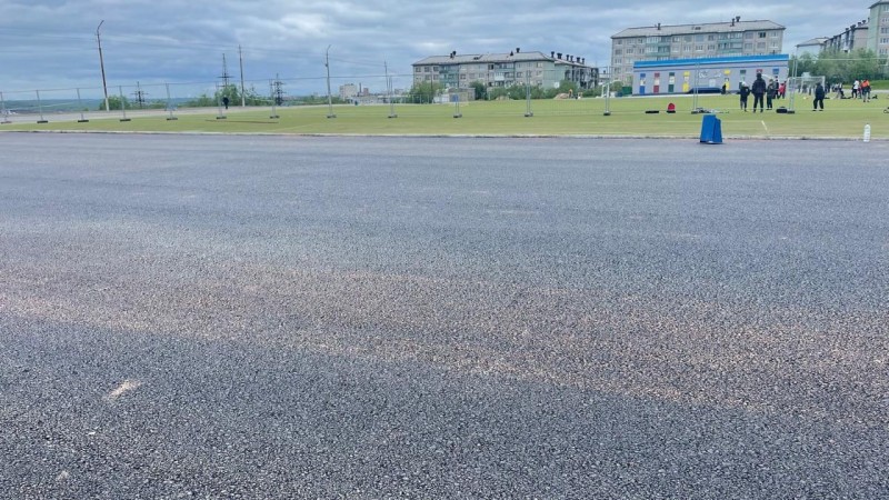 В Воркуте до конца августа откроют "умную" спортивную площадку