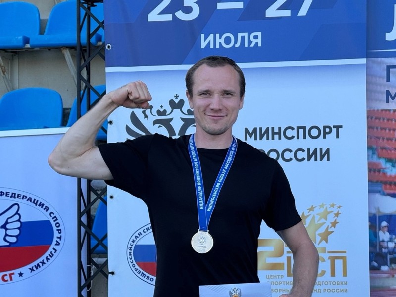 Две медали завоевал легкоатлет Илья Штанько из Коми на чемпионате России по спорту глухих