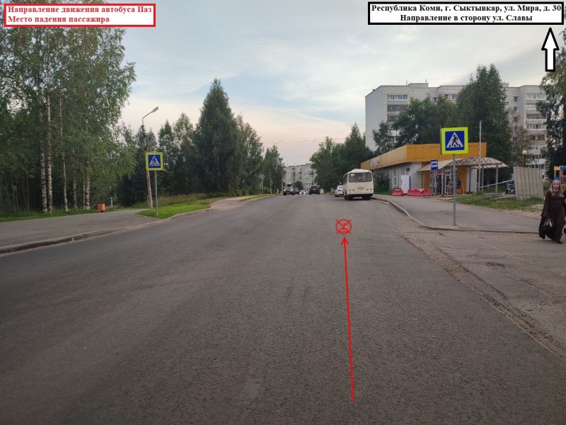 Трехлетняя пассажирка маршрута №13 в Сыктывкаре получила травму 