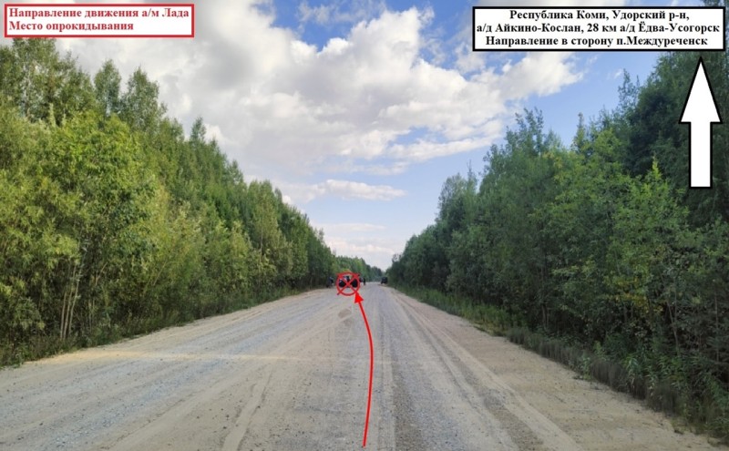 16-летний пассажир "Лады" травмировался в ДТП на Удоре 