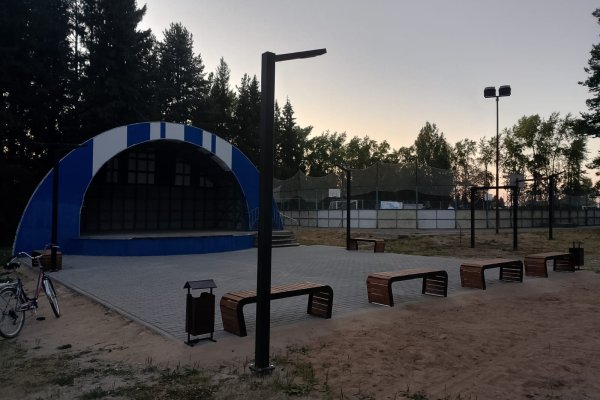 В Коми завершено благоустройство парковой зоны в с. Айкино