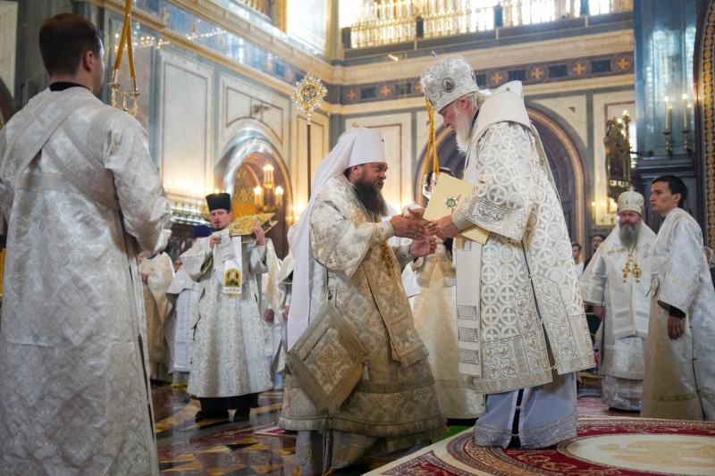 Епископ Сыктывкарский и Коми-Зырянский Филипп возведен в сан митрополита