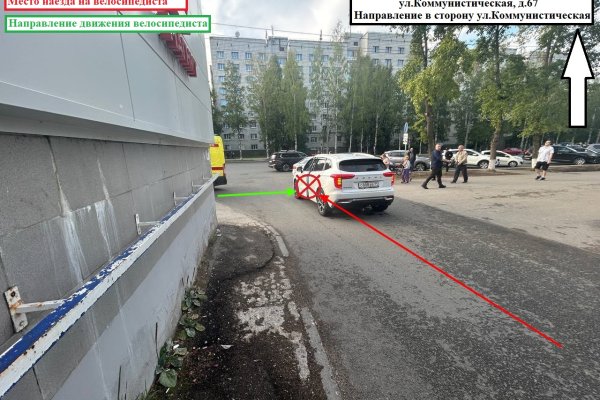 В Сыктывкаре сбили 12-летнего ребенка на велосипеде