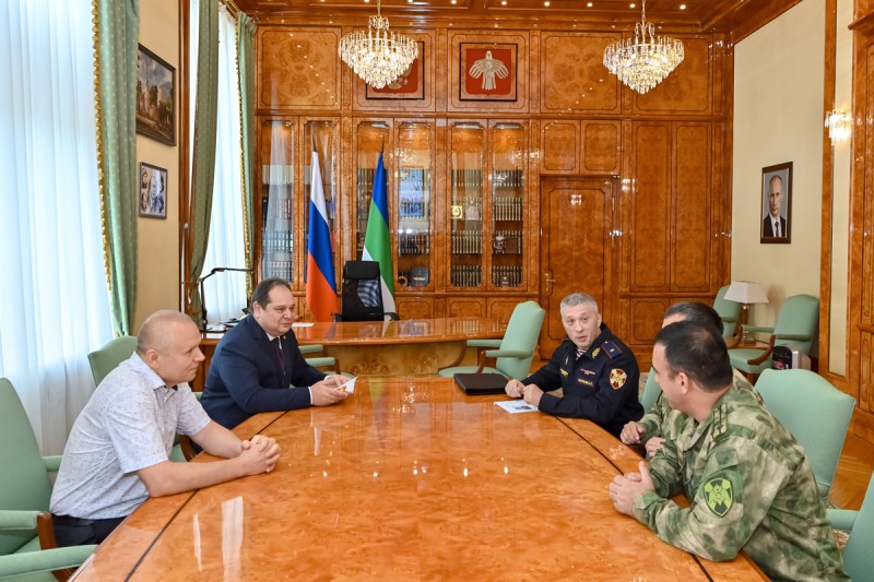 Ростиславу Гольдштейну представили нового начальника Центра подготовки личного состава Северо-Западного округа