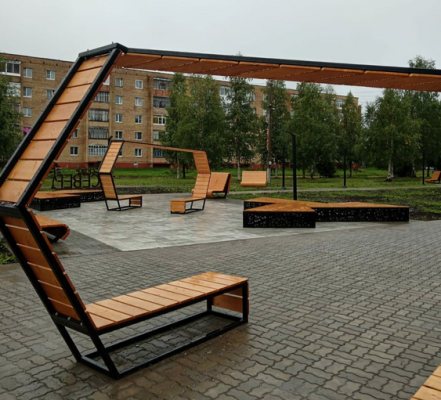 В Вуктыле преобразился сквер 