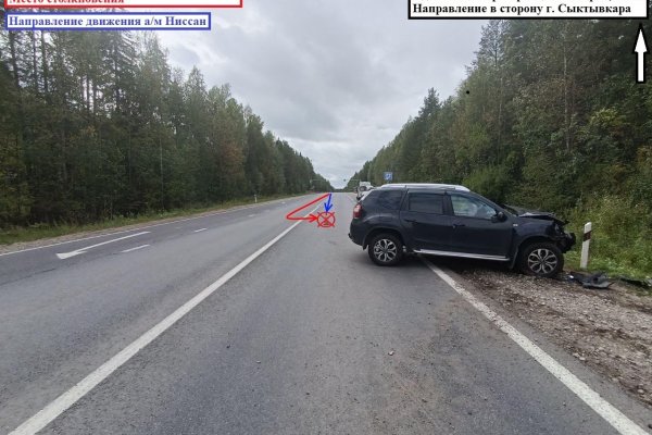 В Сыктывкаре погиб водитель Volkswagen 