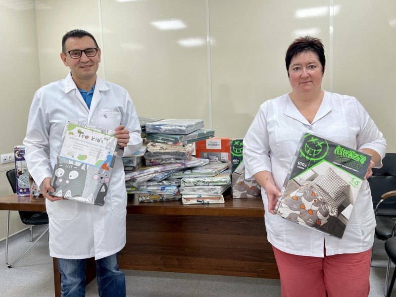 Работники АО "Транснефть – Север" провели волонтерскую акцию для пациентов Детской больницы Ухты