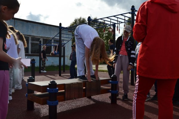 В ухтинском поселке Седъю открылась спортивная площадка для выполнения норм ГТО