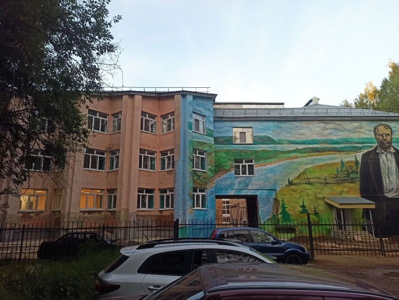 Фасад сыктывкарской школы №1 отремонтируют в следующем году