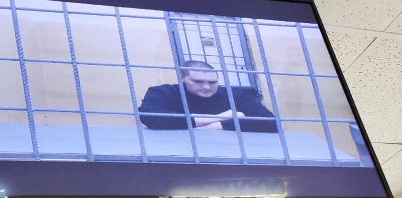 Сыктывкарец Сергей Лебедев не стал выступать в суде, но согласился на фото-видео съемку 