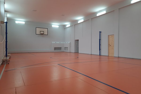 В Усть-Куломе завершен ремонт игрового зала в спортивной школе