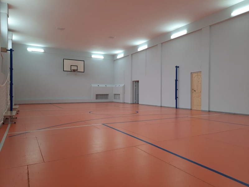 В Усть-Куломе завершен ремонт игрового зала в спортивной школе