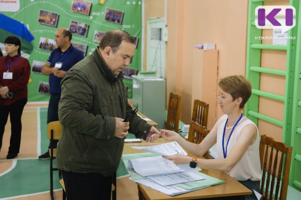 Явка к концу второго дня голосования в Коми составила 27,44%