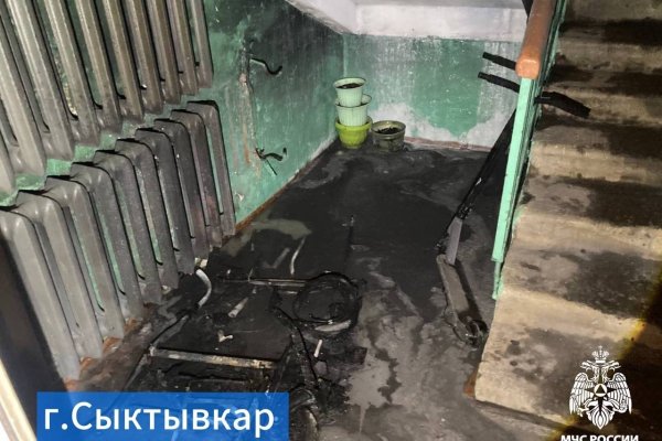 В Сыктывкаре на пожаре спасли трех человек