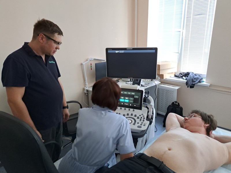 Точный диагноз — быстрее: в поликлинике Ухты заработал новый УЗИ-аппарат экспертного класса