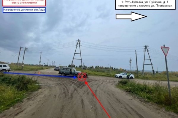 На дорогах Коми за сутки пострадали три водителя двухколесного транспорта 