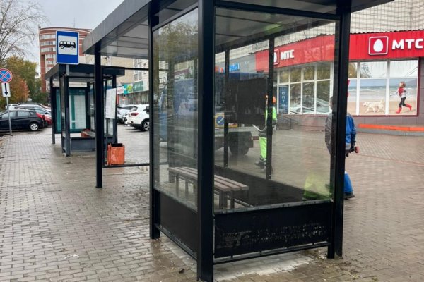 Сыктывкарец добровольно возместил стоимость остановки, которую разбил в ДТП