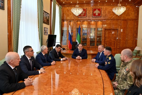 Работать в одной команде: Ростислав Гольдштейн и руководство Госсовета Коми VIII созыва обсудили общие задачи