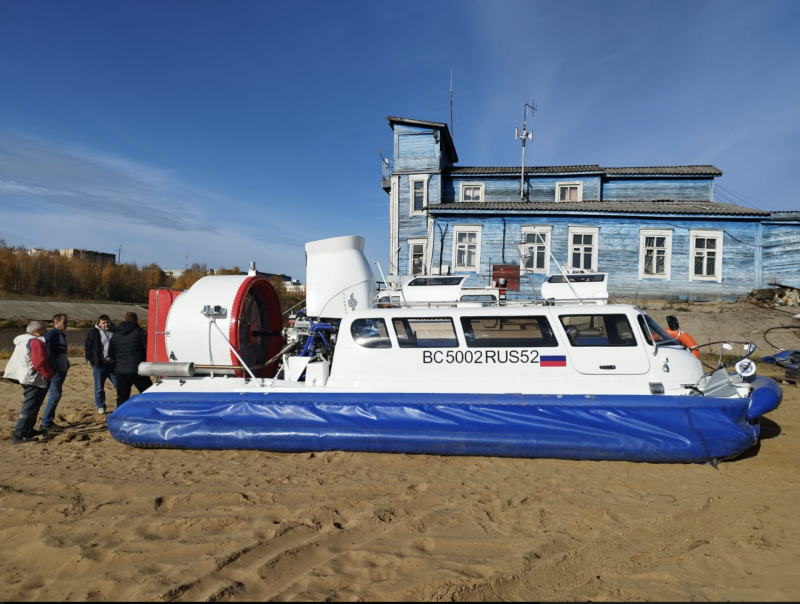 Администрация Сыктывкара закупила новое судно на воздушной подушке "Славир"