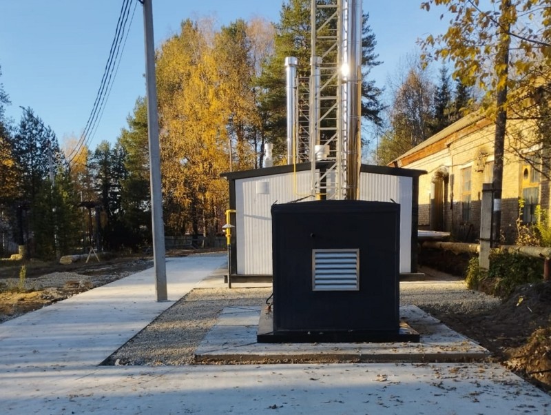 В Сыктывкаре выходит на финишную прямую строительство новой котельной в местечке Лемью