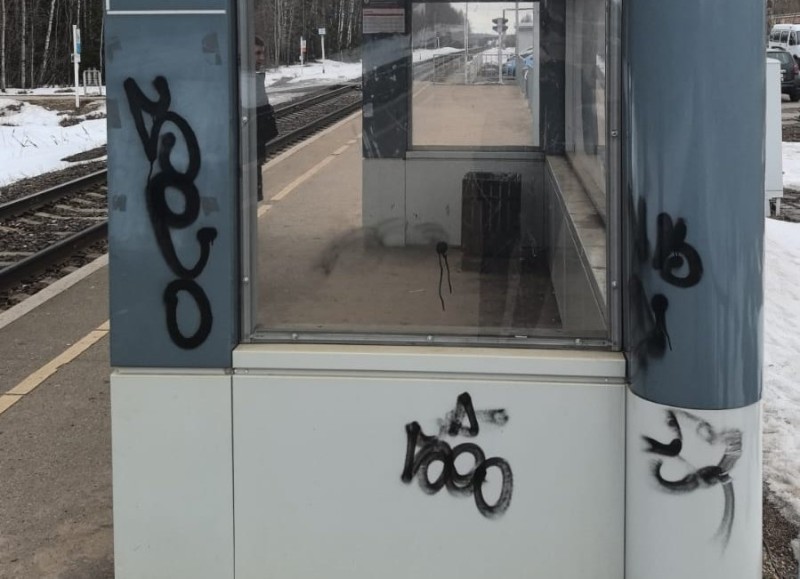Число случаев вандализма выросло на Северной железной дороге