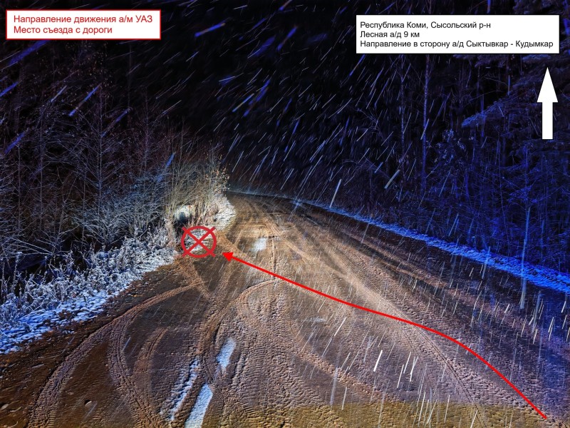 В Сысольском районе нетрезвый водитель без прав устроил ДТП