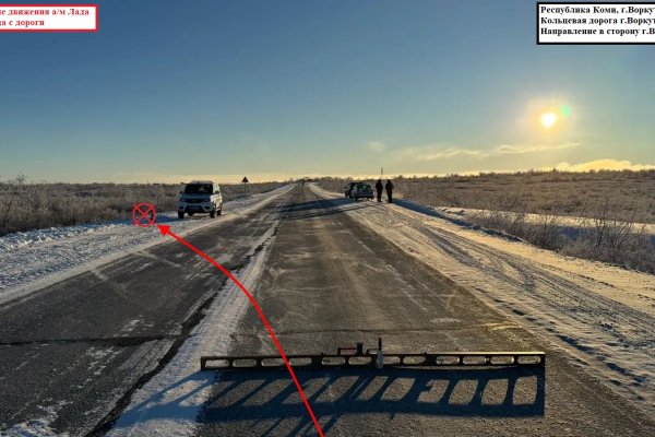 Под Воркутой и Сосногорском два автомобиля слетели в кювет