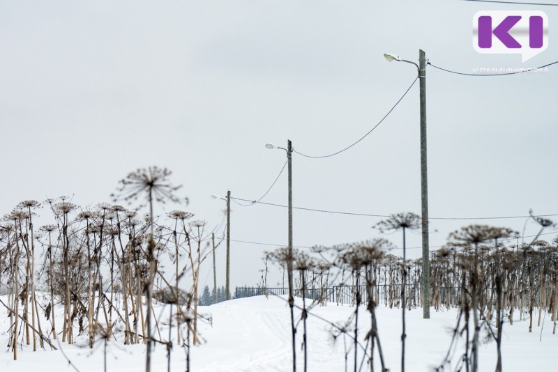 Светлый путь: к Новому году в сыктывкарском м. Парпом обновят уличное освещение