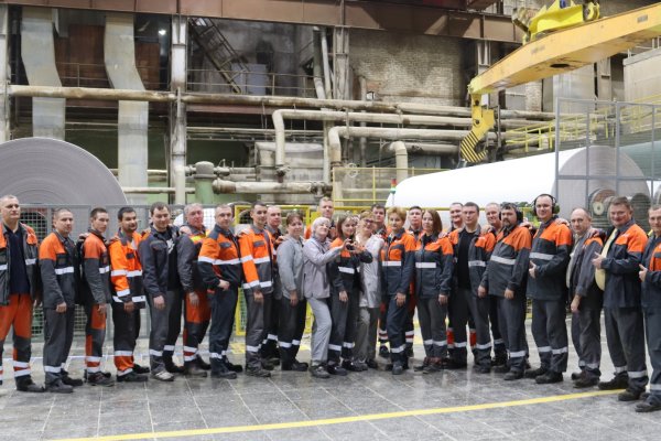 Бумагоделательной машине № 15 Сыктывкарского ЛПК исполнилось 40 лет