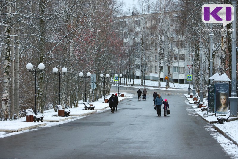 Погода в Коми 16 ноября: -3...-8°С, ночью в отдельных северных и юго-восточных районах до -15°С