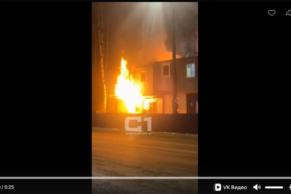 В Сыктывкаре на стройке инфекционной больницы произошел пожар