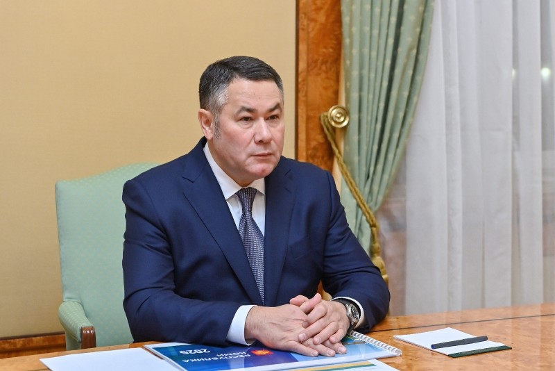 Игорь Руденя провёл рабочую встречу с Ростиславом Гольдштейном по основным направлениям развития региона