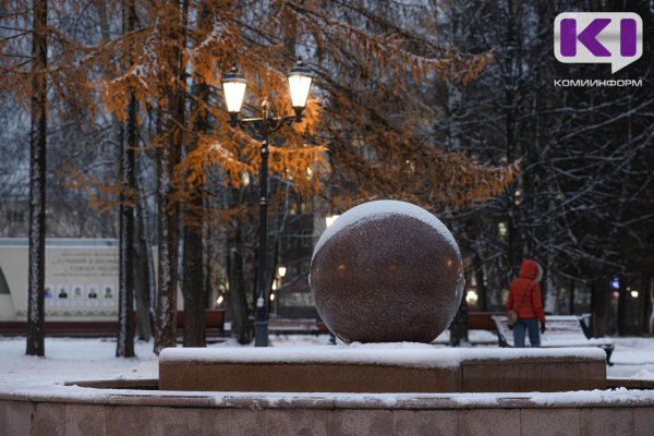 Погода в Коми 30 ноября: дождь со снегом, -1...+1°С