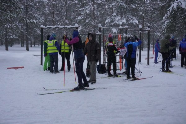 В Печоре проходят соревнования по лыжным гонкам, посвященные памяти исследователя Крайнего Севера В.А.Русанова