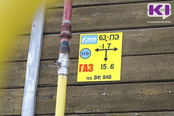 С начала года более 820 жителей Коми получили господдержку при газификации жилья